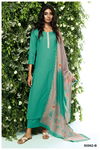Heny S0962 By Ganga Printed Cotton Salwar Suits Catalog
